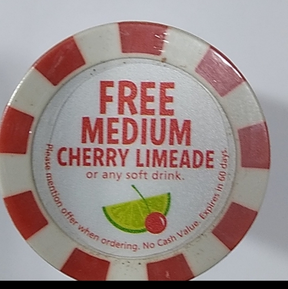 25 Cherry Limeade Tokens for Sonic